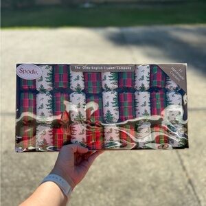 Olde English Holiday Christmas Crackers Pack of 10 x 8.5" Spode Party Crackers